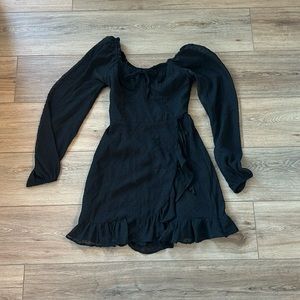 Black Hollister mini dress